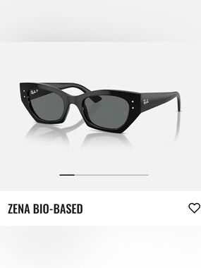 NWT Ray-Ban RB4430 Zena sunglasses black